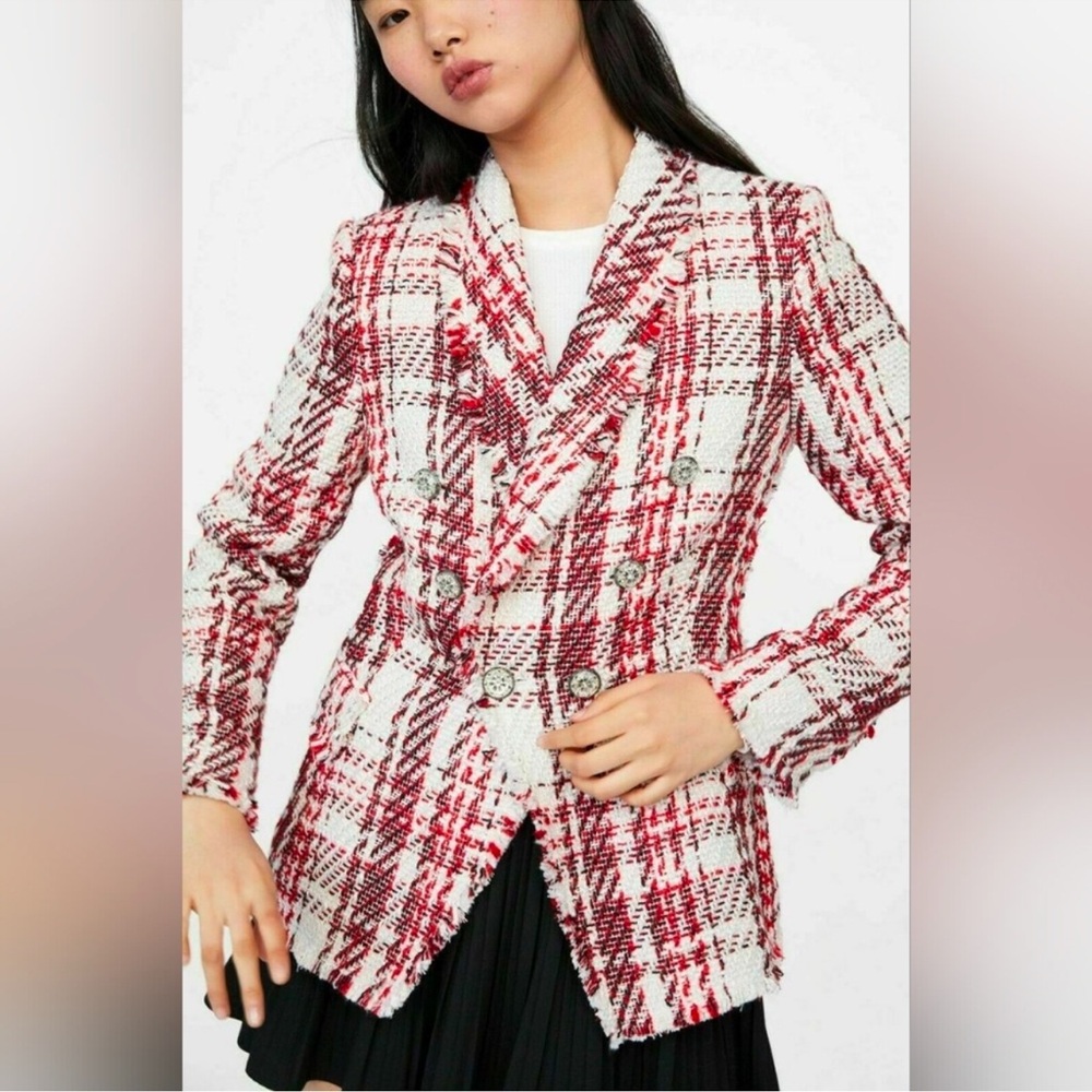 Zara Tweed Blazer